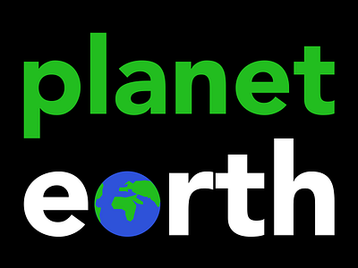 planet earth branding design flat icon illustration illustrator logo vector