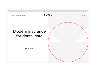 Level Marketing Website branding design ux