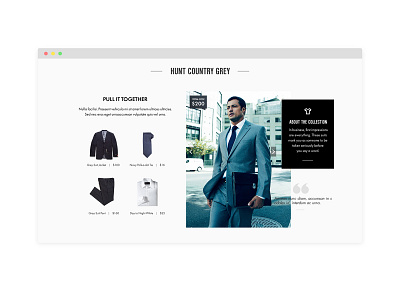 Combat Gents branding web design website