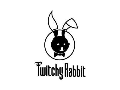 Twitchy Rabbit branding design designer identity logo startups thirtylogos vector