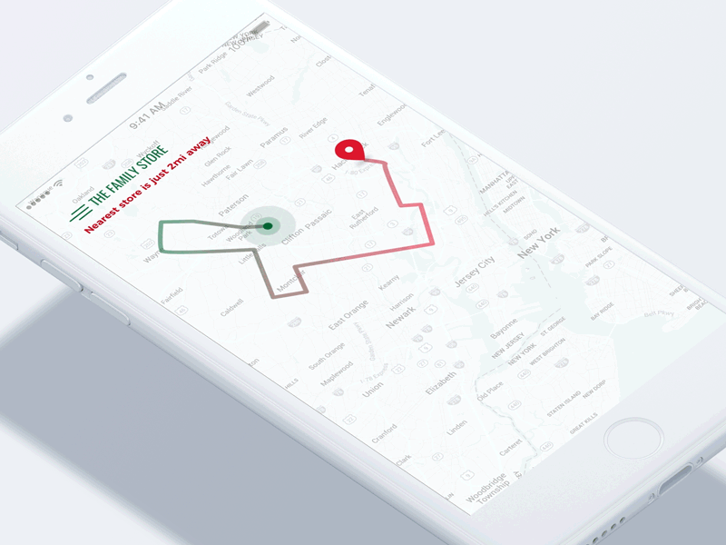 Grocery Store App engagement food grocery interaction menu ux