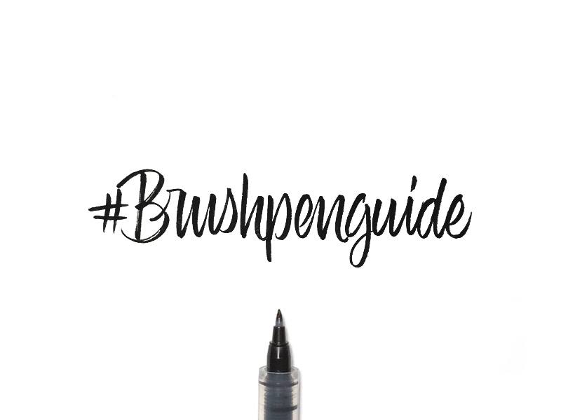 Brush pen online guide