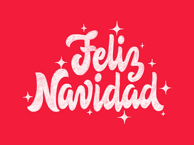 Feliz Navidad christmas feliz navidad hand lettering lettering xmas