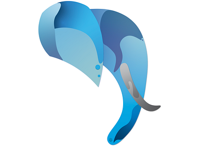 Drippy Elephant Concept concept design graphic design illustration