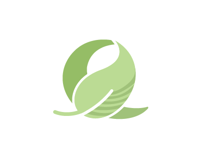 E is for: e green leaf letter