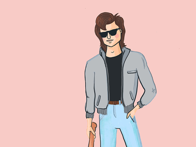 steve harrington with sunglasses