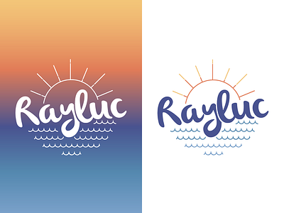 Rayluc's logo branding logo typography vector