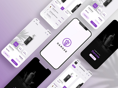 Darose design figma figmaafrica logo minimal mobile app ui ux