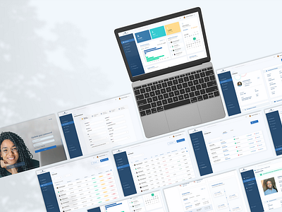 ERP Solution for HR and Payroll Management dashboard design enterprisedesign figma figmaafrica hrm management payroll task ui ux