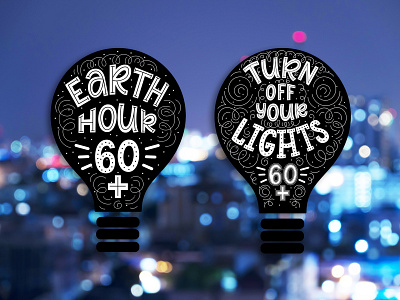 Logo for the Earth Hour promotion.