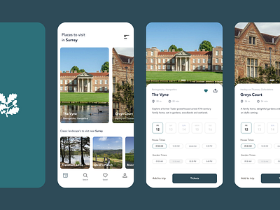 National Trust App Concept