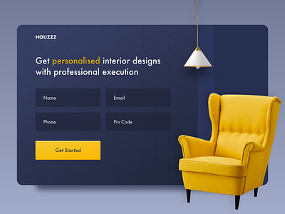 Day 29 of 30 - Interior Design Landing Page