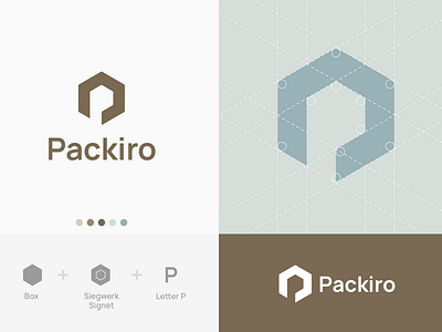 Packiro logotype concept #1