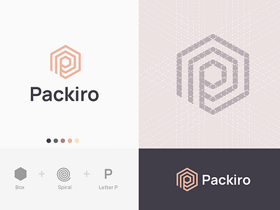 Packiro logotype concept #2