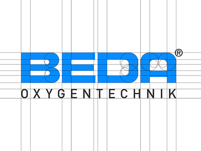 BEDA Logotype Refresh corporate design eurostile ff din grid logo logotype refresh