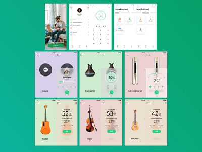 AI HOME app design icon ui 图标 应用 设计