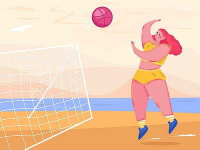 hello dribbble illustration