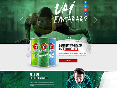 Interface - Carabao Energy Drink Brasil