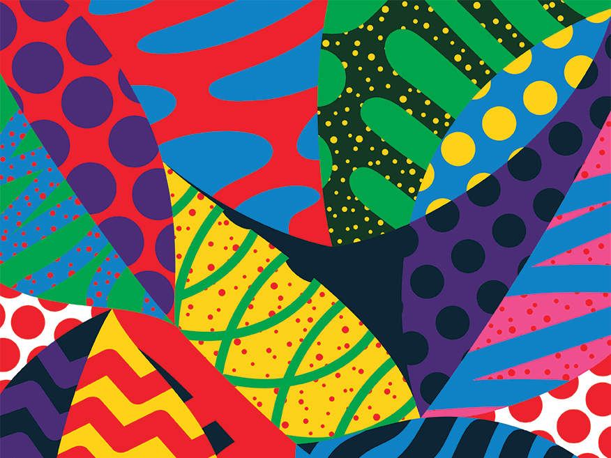 Leaf Pattern colorful colorful art design illustration leaves opart pattern pattern art patterns vibrant