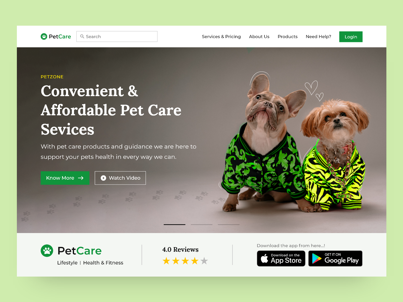 PetCare by Anuj Agrawal on Dribbble