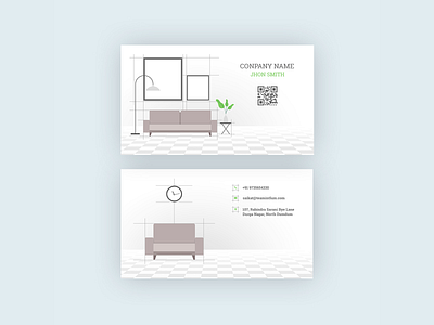 Interior Design Business Card business card interior print design visiting card