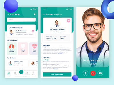Medical app concept