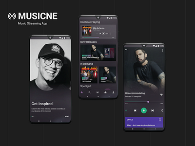 Musicne App UX Process adobe app behance branding creative design music music app music art music player musician ui ux