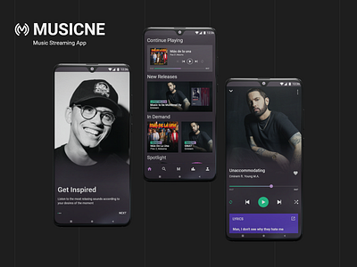 Musicne App UX Process