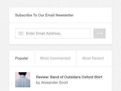 Something Newsletter.. clean email signup form helvetica icon minimal ui ux web
