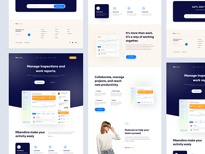 MBendina - Landing Page by Fariz Al 🤞 for 10am Studio on Dribbble