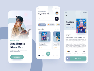 App for Book Lovers📚 - Mobile App