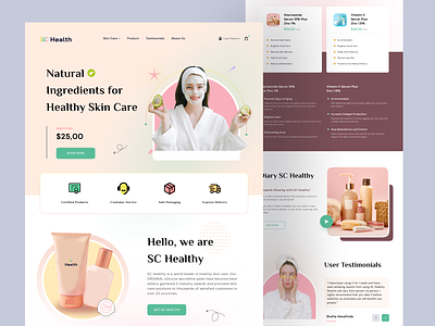 SC Healthy - Landing Page