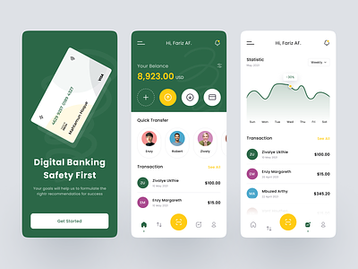Pai nan - Mobile Bangking App app bank banking banking app card e money finance app financial m banking mobile mobile app mobile banking money pay payment