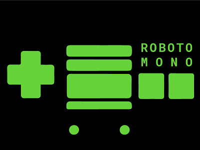 type specimen booklet-- Roboto Mono book design design typography