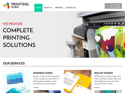 Printing Dubai brochure printing business card digital printing printing printing press