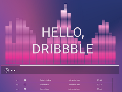 Hello Dribbble