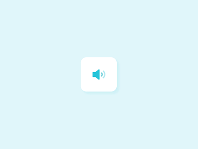 Sound to Mute Interaction aftereffects animated animation button design clean ui design interaction interaction design interactions lottie animation microinteraction minimal mute smooth sound
