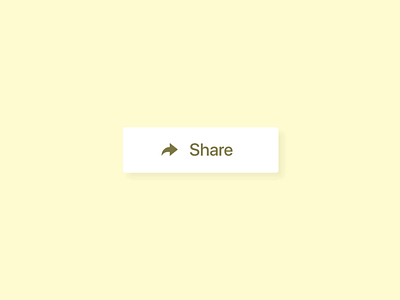 Share Button Hover Interaction after affects after effects animated animations clean ui design hover animation hover effect hover state interaction design interactions microinteraction minimal share button smooth animation ui