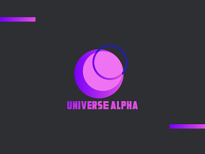 Universe Alpha.. black branding concept design graphic graphic design graphicdesign graphics icon illustrator logo logo design logo designer logo mark logodesign logos logotype professional rgb vector