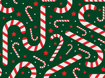 Christmas pattern by Ervin Gutava on Dribbble