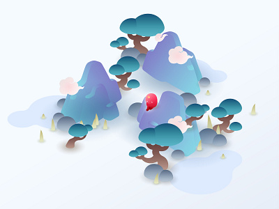 Dodi App——Chinese Style Theme Style Illustration app design illustration