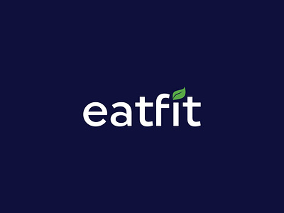 Eatfit Brand Logo brand design brand identity branding logo logodesign