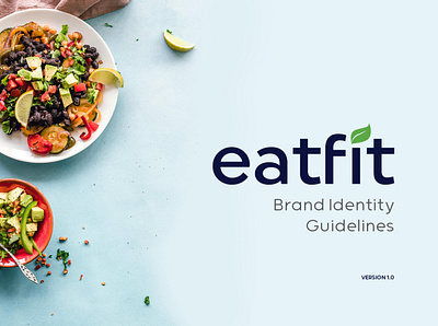 Brand Identity Guidelines: Food Subscription Service brand design brand identity branding healthy food icon lifestyle logo