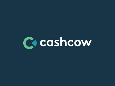 Cashcow Logo (Cashcow (Robo-advisory app) Logo Design : Reverse brand design brand identity branding lagos logo