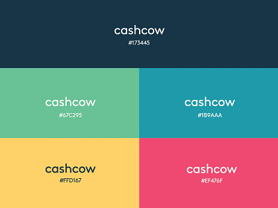 Cashcow (Robo-advisory app) Colour Palette