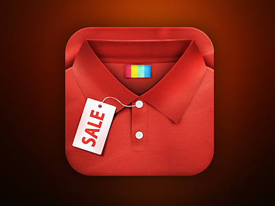 Polo shirt Icon clothes detail icon instagram ios polo red sale shirt