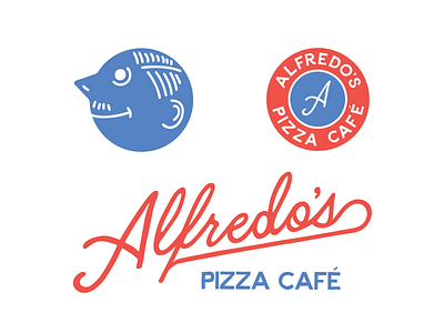 Alfredo's Pizza Café Brand Elements