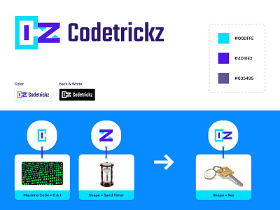 Codetrickz logo design