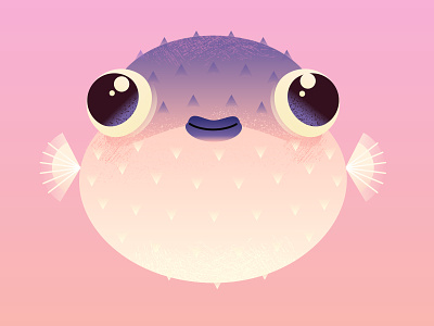 Puffer Fish by Nhat Huynh on Dribbble
