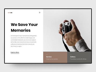 UI Design - Retrodio design figma layout modern retrodio ui ui design ux web design